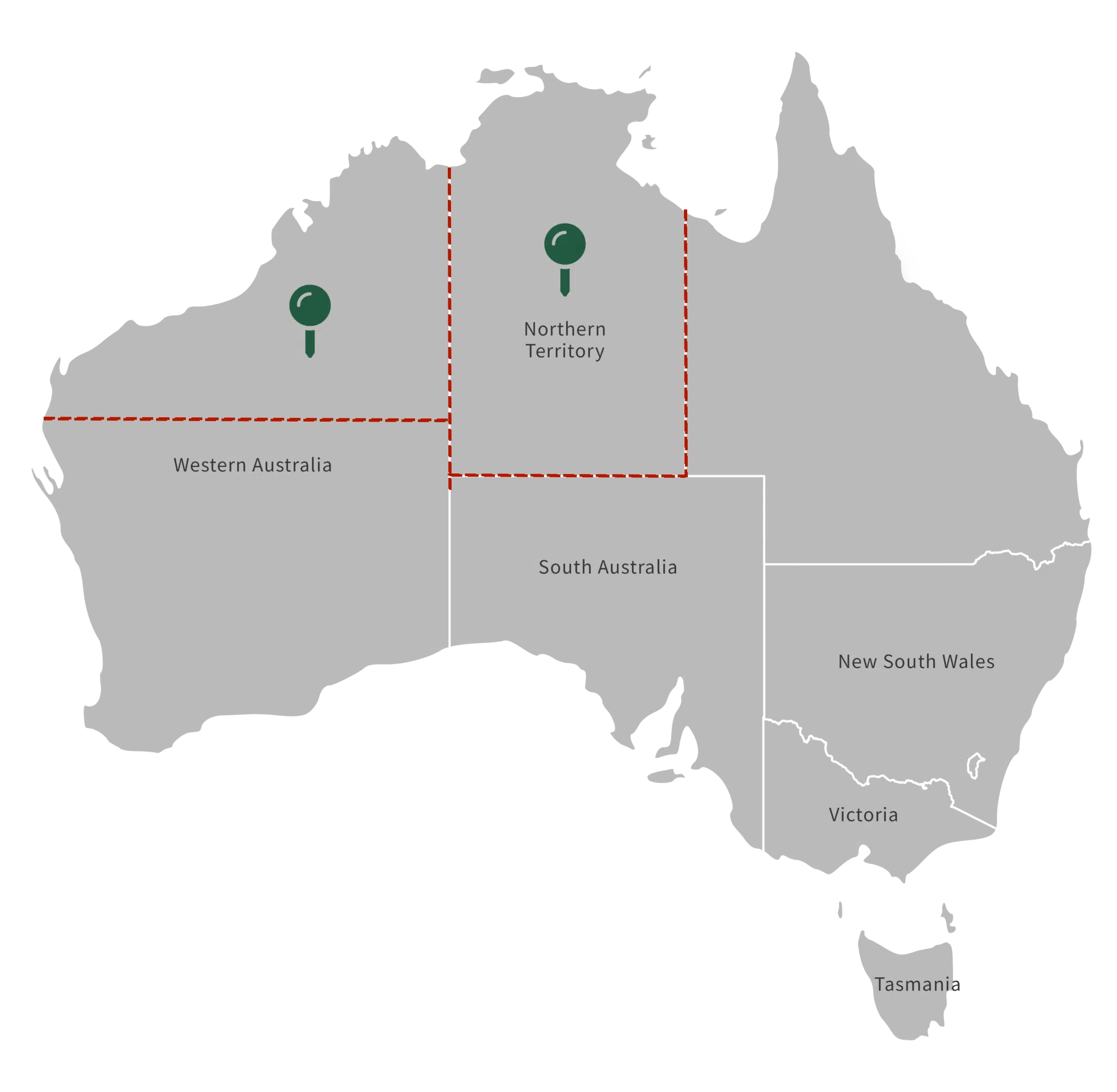 Locations We Service in Australia