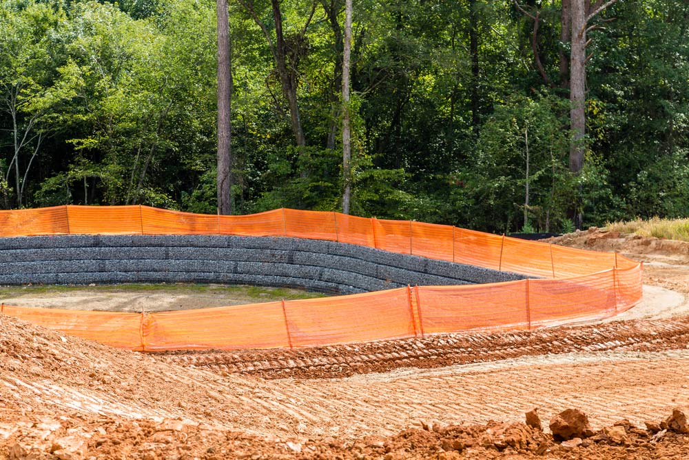 An Erosion Control In Construction Site