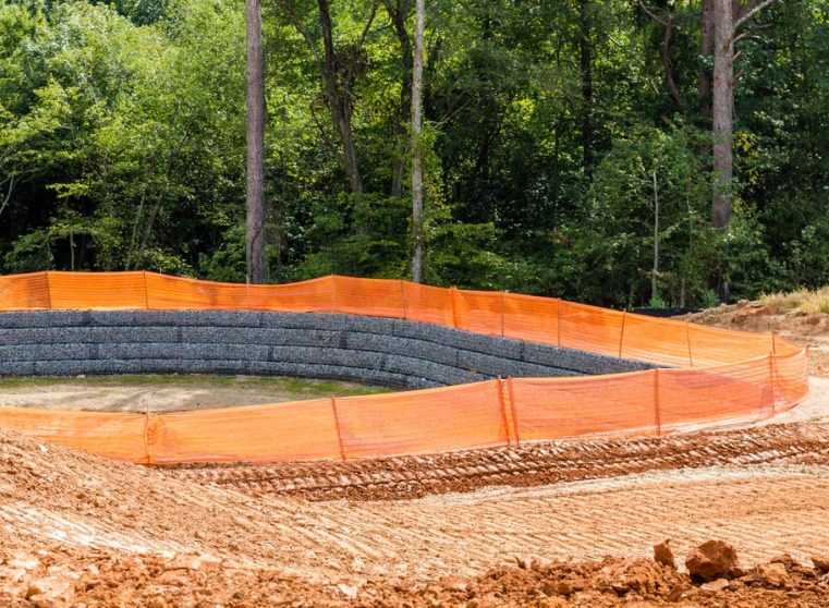 An Erosion Control In Construction Site