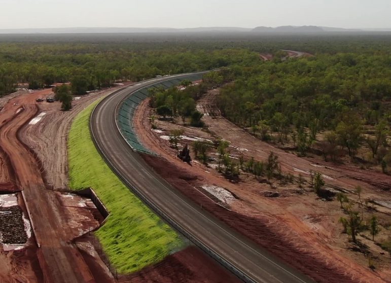 Dust Control in Northern Territory Spray Grass Industries
